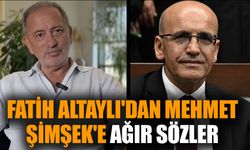 Fatih Altaylı'dan Mehmet Şimşek'e ağır sözler