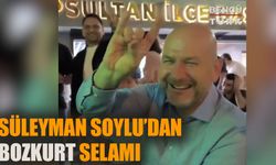 Süleyman Soylu’dan bozkurt selamı!