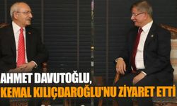 Ahmet Davutoğlu, Kemal Kılıçdaroğlu'nu ziyaret etti