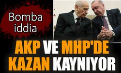 Bomba iddia! AKP ve MHP'de kazan kaynıyor