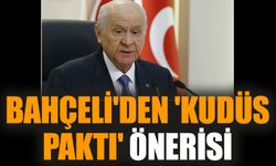 Bahçeli'den 'Kudüs Paktı' önerisi