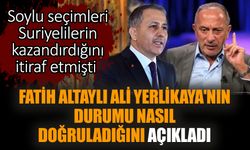 Fatih Altaylı Ali Yerlikaya'nın durumu nasıl doğruladığını açıkladı