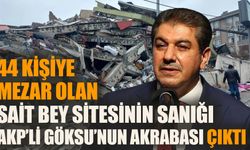 44 kişiye mezar olan Sait Bey sitesinin sanığı AKP'li Göksu'nun akrabası çıktı