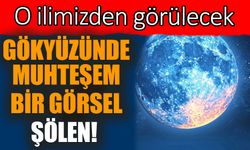 Gökyüzünde muhteşem bir görsel şölen!