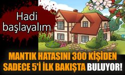 Mantık hatasını 300 kişiden sadece 5'i ilk bakışta buluyor!