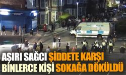 Aşırı Sağcı Şiddete Karşı Binlerce Kişi Sokağa Döküldü