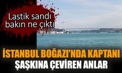 İstanbul Boğazı'nda kaptanı şaşkına çeviren anlar