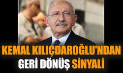 Kemal Kılıçdaroğlu'ndan geri dönüş sinyali