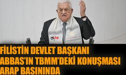 Filistin Devlet Başkanı Mahmud Abbas'ın TBMM'deki konuşması Arap basınında