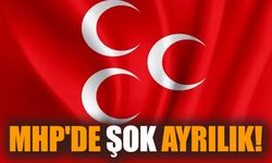 MHP'de şok ayrılık!