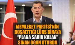 Memleket Partisi'nin boşalttığı lüks binaya “plana sadık kalan” Sinan Oğan geçti