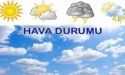 Bugün ülke genelinde hava durumu nasıl olacak!