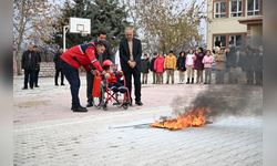 Muhammed'in İtfaiyeci Olma Hayali Gerçekleşti