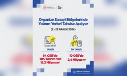 Yatırım alanları sanayicilere açıldı