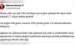 Bakan Şimşek, Cari Açık Hedefini Açıkladı