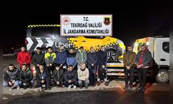 Tekirdağ'da 14 Göçmen ve 2 Organizasyon Sorumlusu Ele Geçirildi