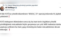 FETÖ'ye Yönelik 9 İlde Gerçekleştirilen Operasyonda 41 Kişi Gözaltına Alındı