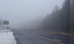 Bolu Dağı'nda Görüş Mesafesi Düşük