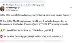 Sahte Alkol Operasyonu: 37 Kişi Gözaltında