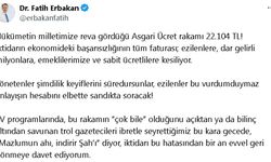 Erbakan, Asgari Ücret Üzerine İktidara Çağrıda Bulundu