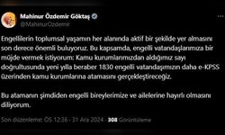 EKPSS ile 1830 Engelli Vatandaşın Ataması Yapılacak