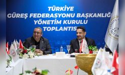 Güreş Federasyonu Yönetimi İlk Toplantısını Yaptı