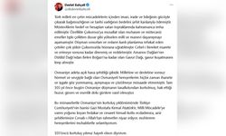 Bahçeli, Osmaniye'nin Kurtuluşunu Coşkuyla Anımsadı