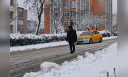 Keşan'da Kar Yağışı Son Buldu