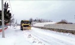 Edirne ve Kırklareli Yüksek Kesimlerine Kar Yağdı