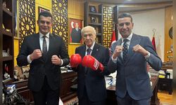 Boks Federasyonu Başkanı Hekimoğlu, Bahçeli'yi Ziyaret Etti