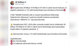 Siberağ-15 Operasyonu: 9 İlde 18 Şüpheli Gözaltına Alındı