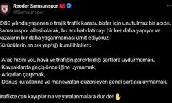 Samsunspor, Trafik Kazalarına Dikkat Çekti