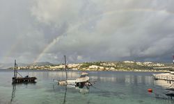 Bodrum'da Ahşap Tekne Rüzgarın Kurbanı Oldu