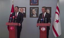 Cumhurbaşkanı Yardımcısı Yılmaz ve KKTC Başbakanı Üstel'den Ortak Açıklamalar