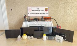 Amasya'da Hırsızlık Yapan Üç Şüpheli Tutuklandı