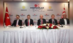 Cumhurbaşkanı Yardımcısı Yılmaz, KKTC Muhtarlarıyla Buluştu