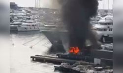 Pendik Marina'da Yakıt İstasyonunda Yangın Çıktı