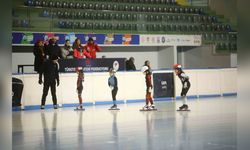 Erzurum'da Kış Sporları Heyecanı: Short Track Yarışları Start Aldı