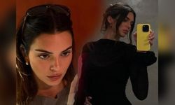 Kendall Jenner, Paris Moda Haftası'nda dikkatleri üzerine çekti