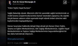 Erken Teşhis, Hayat Kurtarıyor