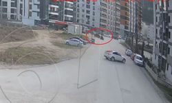 Ehliyetsiz Sürücü Drift Yaptığı Anlarda Kameralara Takıldı