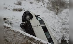 Cenaze Törenine Giden Minibüs Devrildi: 15 Kişi Yaralandı