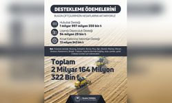 Çiftçilere 2,1 Milyar Lira Destek Ödemesi Yapılıyor