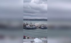 Rumeli Feneri'nde Tekne Yangını Paniğe Neden Oldu