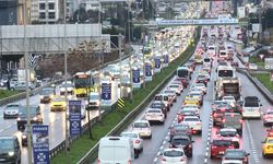 İstanbul'da Trafik Yoğunluğu Artıyor