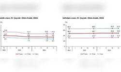 Türkiye'de İşsizlik Oranı Dördüncü Çeyrekte Yüzde 8,6 Olarak Belirlendi