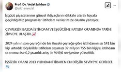 İstihdam ve İş Gücünde Tarihi Zirve Açıklaması