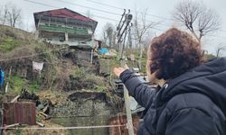 Zonguldak'ta Heyelan Nedeniyle Üç Ev Tahliye Edildi