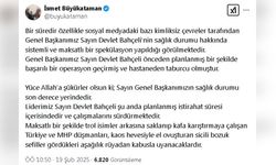 Büyükataman'dan Sağlık Durumu Açıklaması