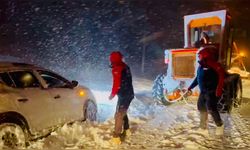 Tunceli'de Kar Yağışı Nedeniyle Eğitime Ara Verildi